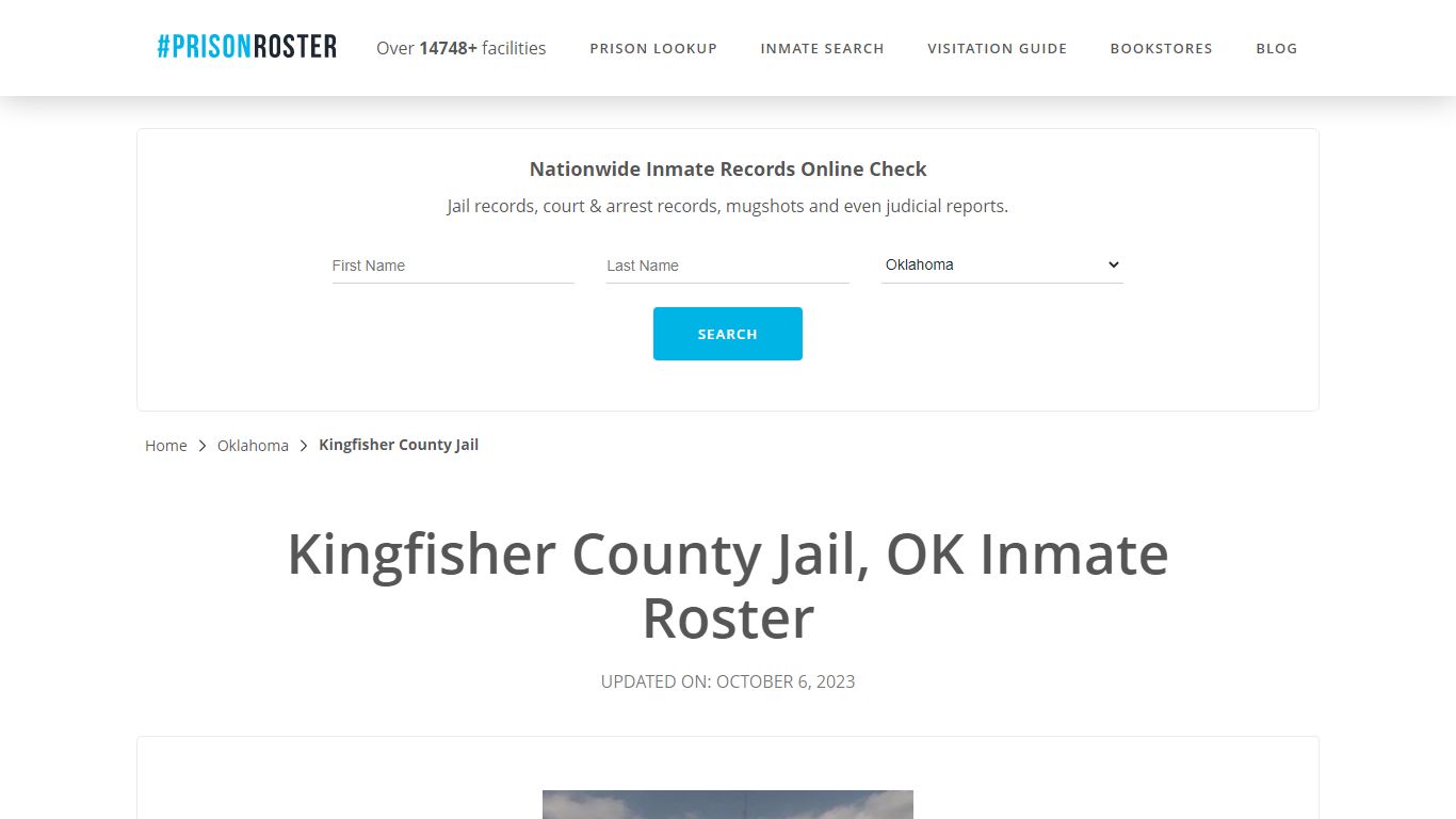 Kingfisher County Jail, OK Inmate Roster - Prisonroster